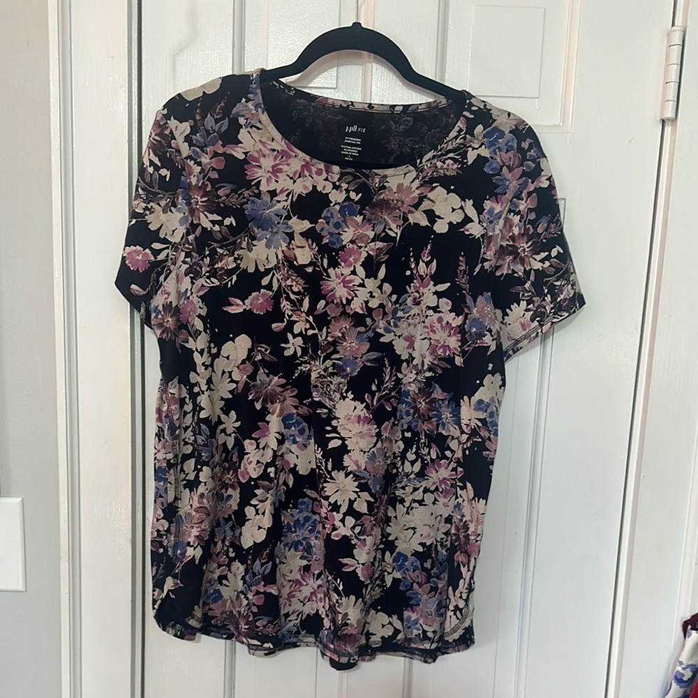 J. Jill Fit Progress Shirttail Tee, LP
